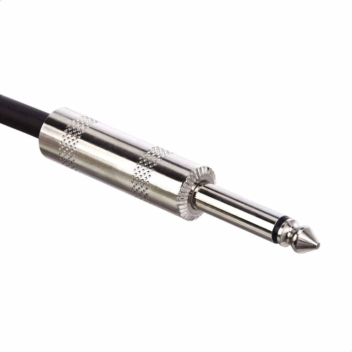 1/4 Inch Straight Instrument Cable, 10 Foot, Black D953854