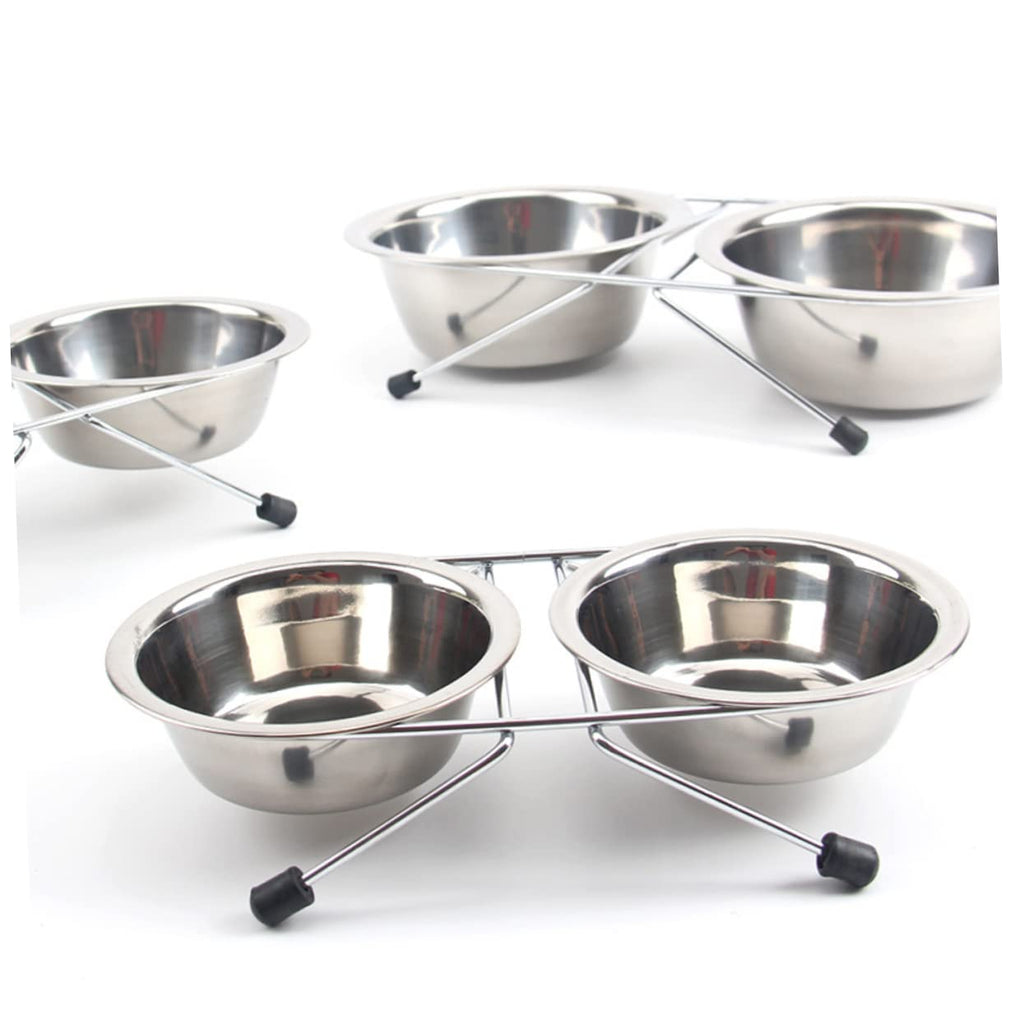 Stainless Steel Dog Cat Bowls Set U211