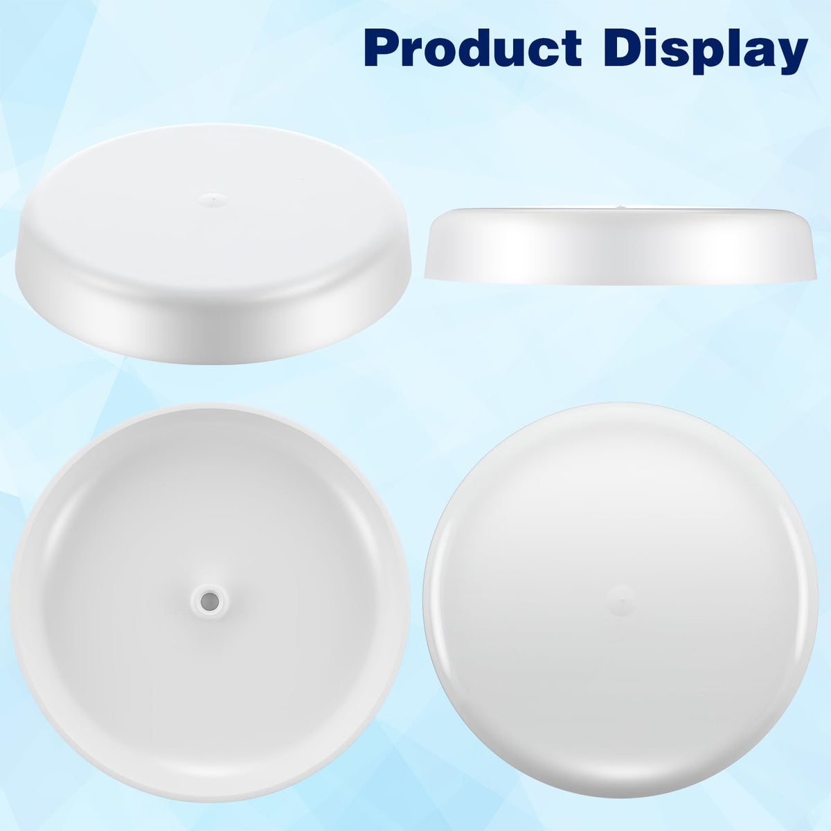 2 Pack White RV Mushroom Vent Cap R862830