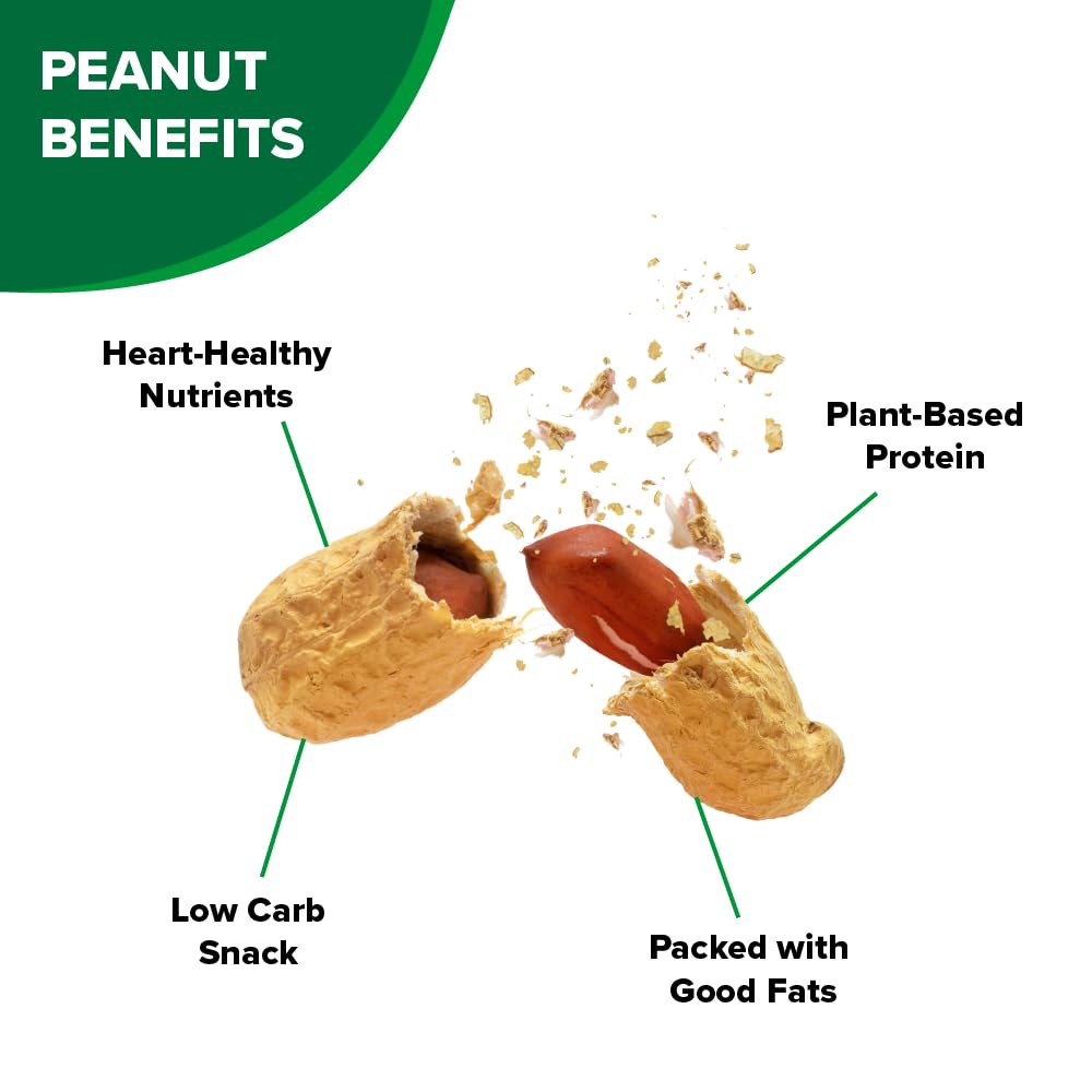 Jumbo Raw Natural In-Shell Peanuts 24 oz Bag E232