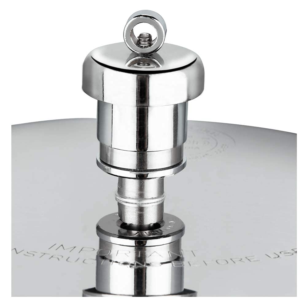 Stainless Steel Pressure Cooker, Outer Lid, 3 Litre S873