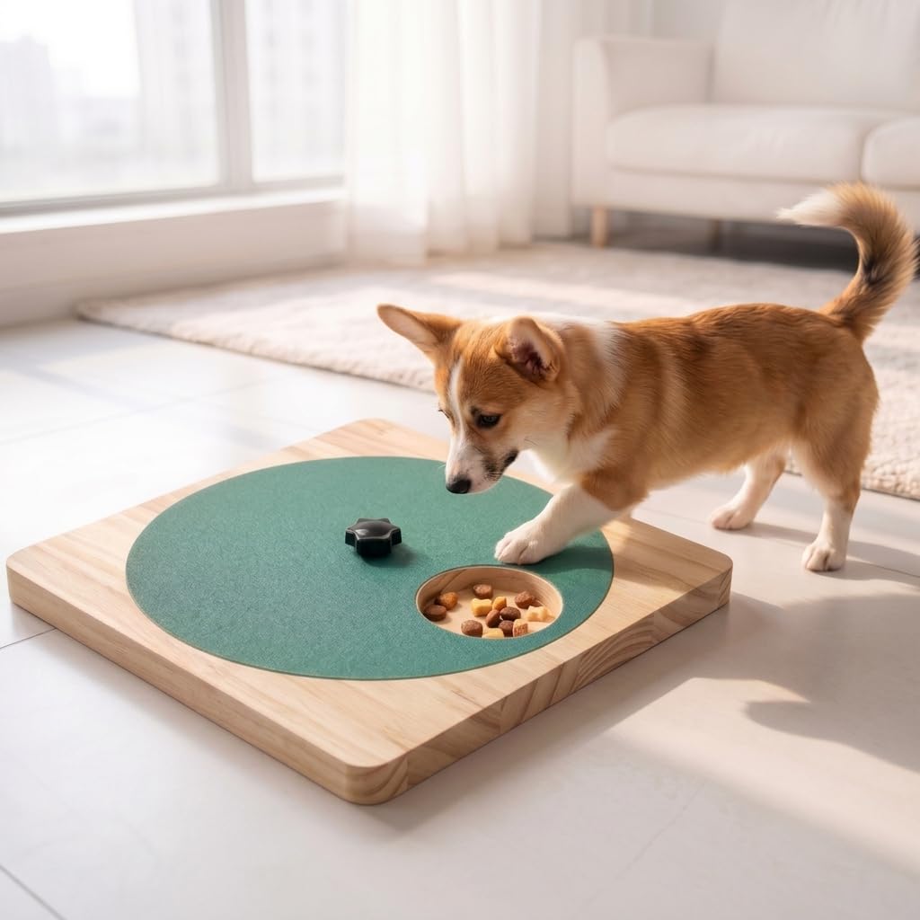 Dog Nail Scratch Board with Treat Box I91111