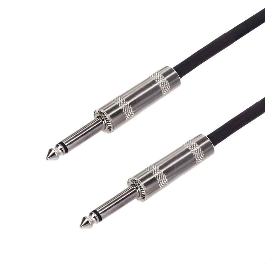 1/4 Inch Straight Instrument Cable, 10 Foot, Black D953854