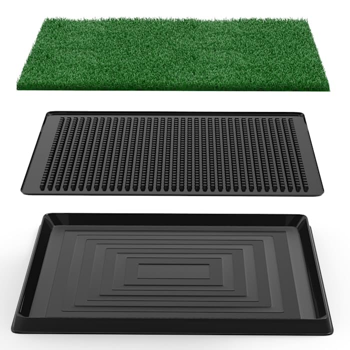 Artificial Grass Potty Trainer Mat 20" L X 25" W N2024
