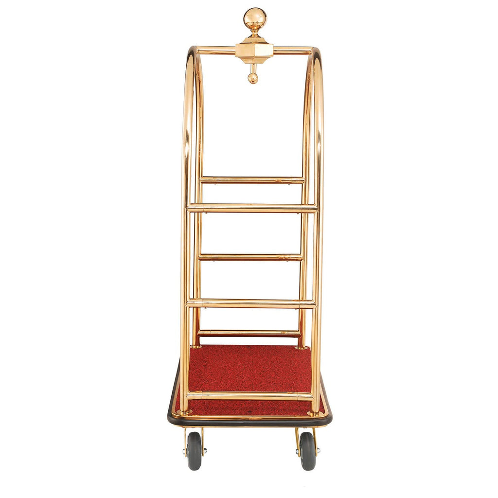 Gold Stainless Steel Bellman Cart H655