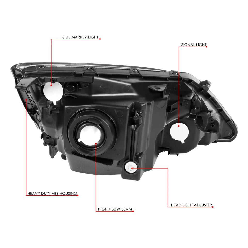 Halogen Headlight Assembly U8140