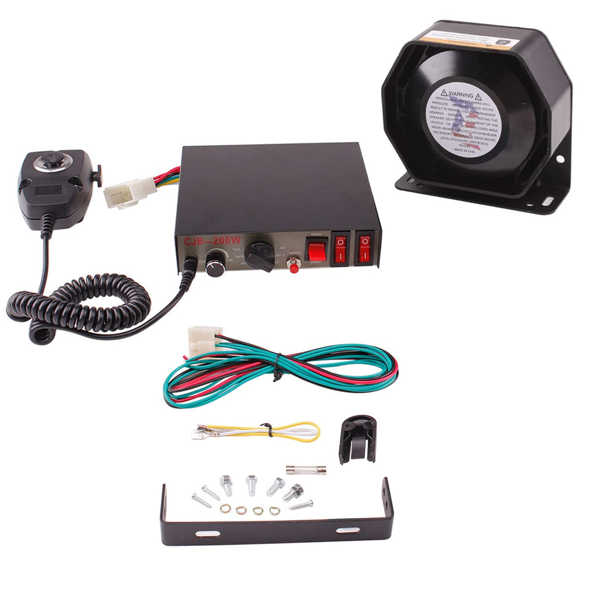 PA Speaker with Mic 12V E314214