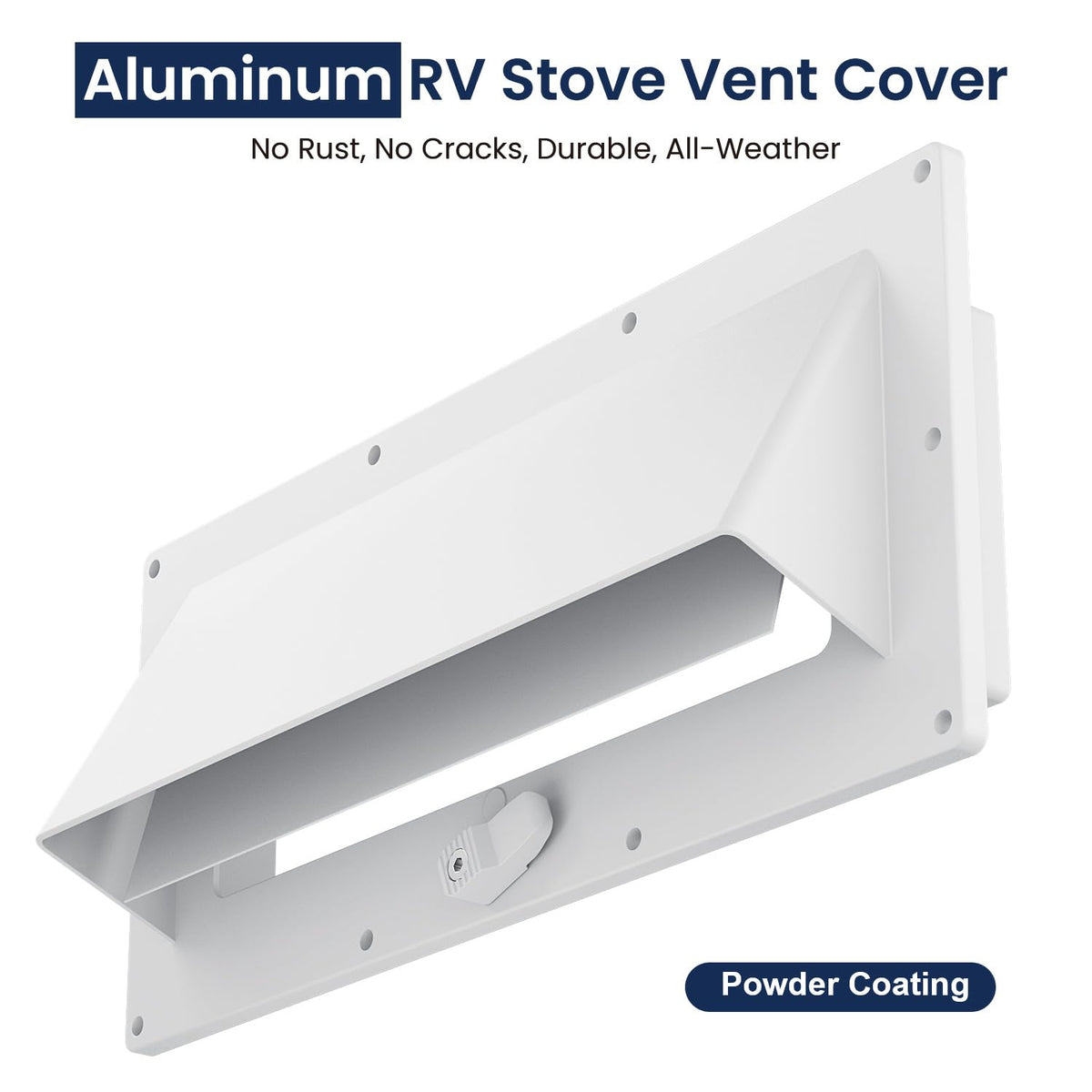 Aluminum RV Exhaust Vent Cover F3592