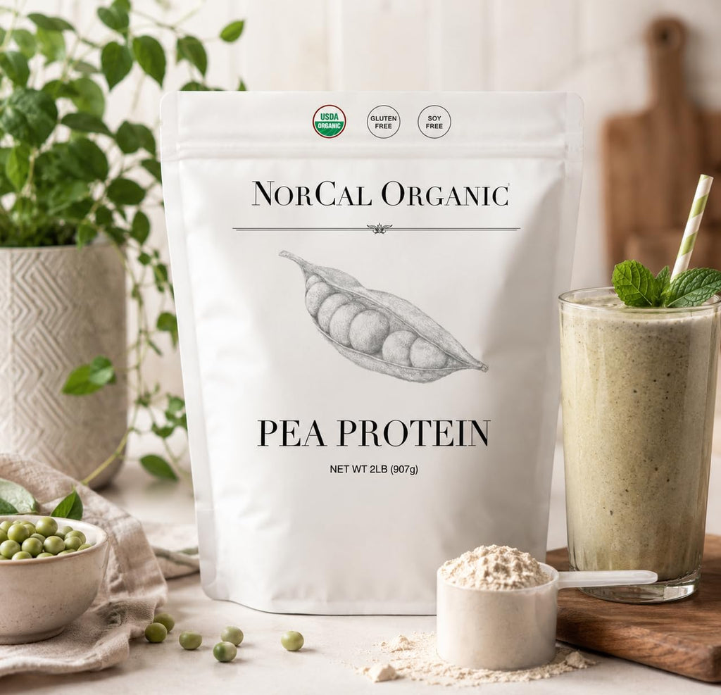 Organic Pea Protein Isolate, Unflavored, Vegan, 2 lb U190