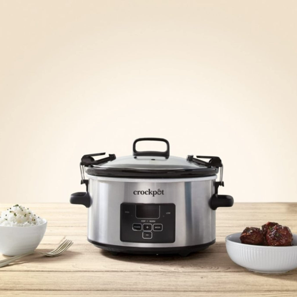 Programmable Slow Cooker, 4 Quart Oval T444