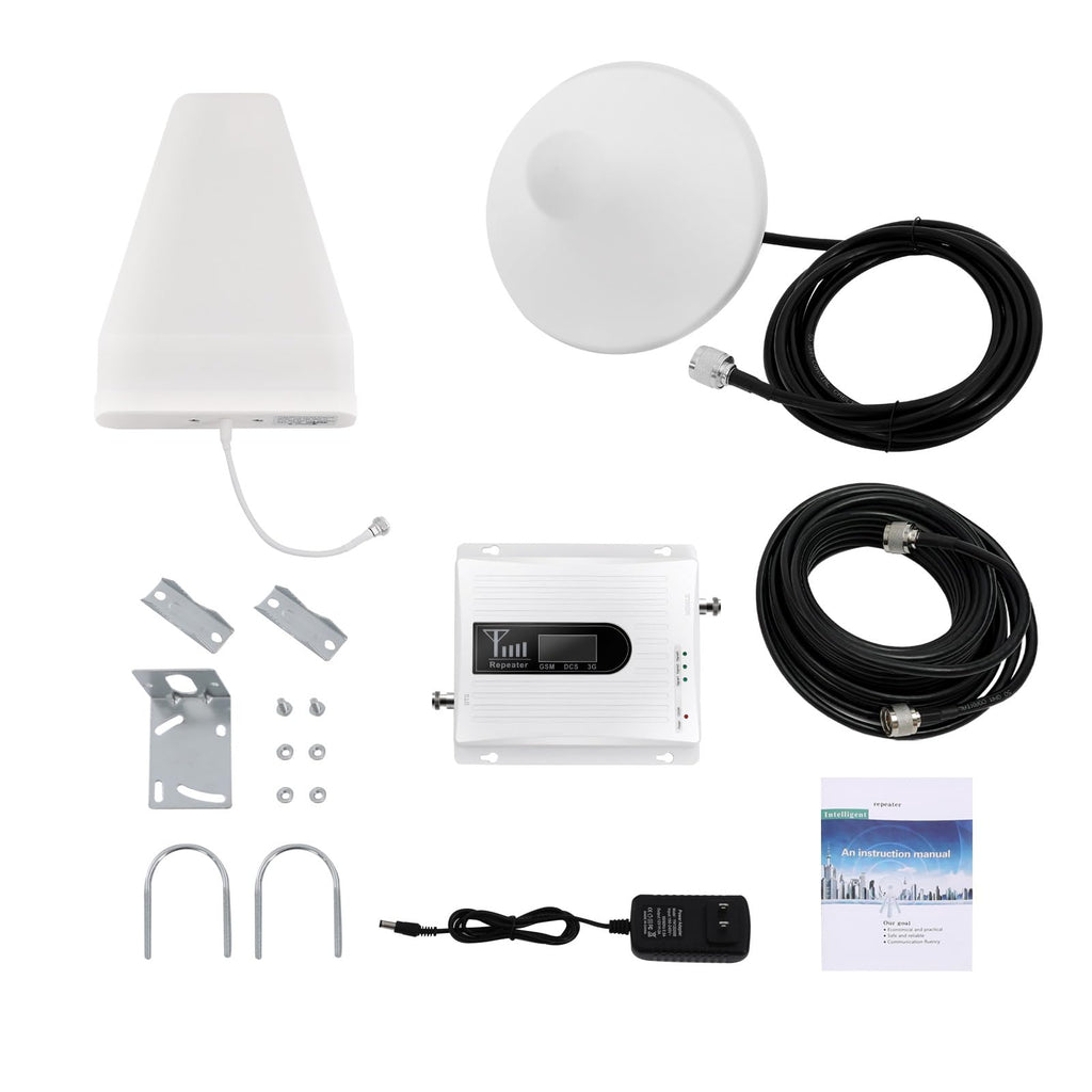 GSM DCS WCDMA 900/1800/2100MHz Signal Amplifier Kit with Antenna B148213