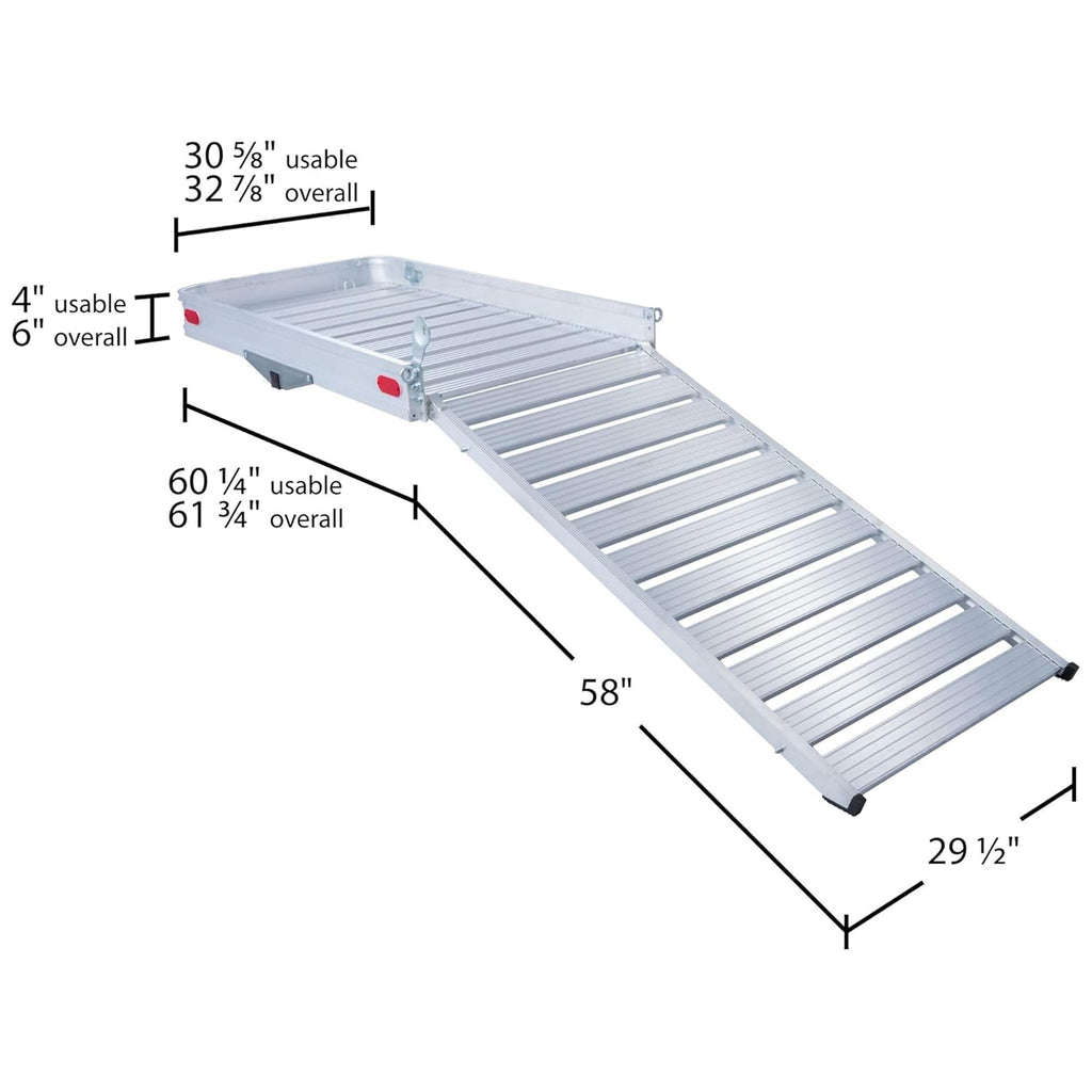 Hitch Cargo Carrier with Ramp K817168