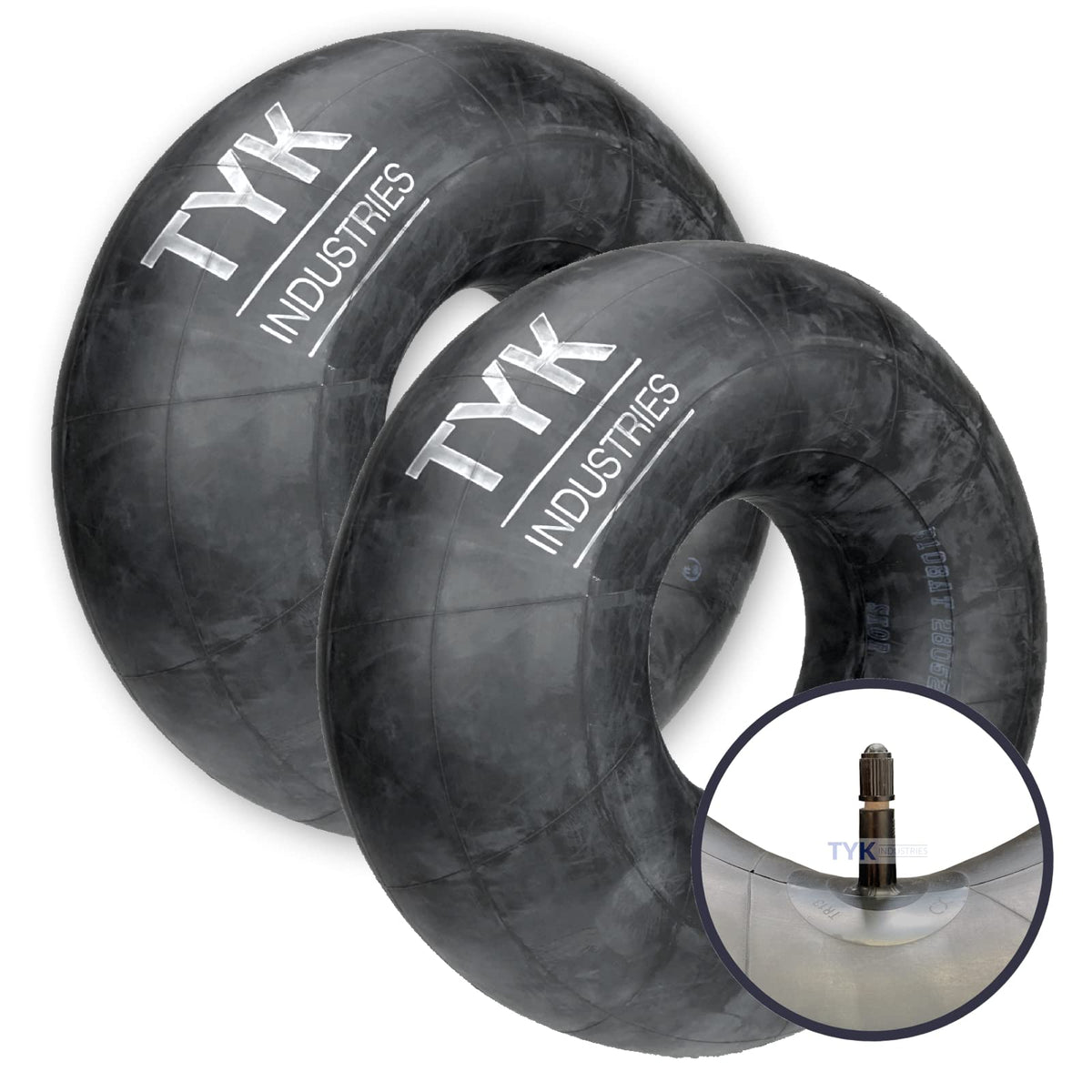 2-Pack Heavy Duty 15 Inch Tire Inner Tube with TR13 Valve Stem N586
