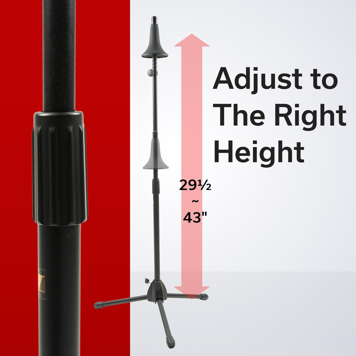 Trombone Stand with Tripod Base D29939