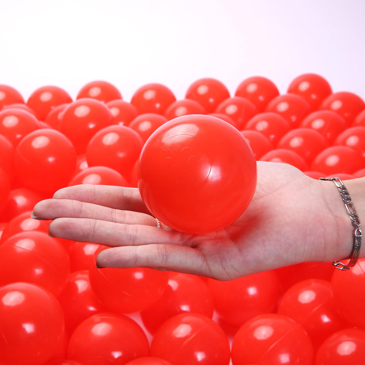 2.75 Inch Crush Proof Plastic Ball Pit Balls Pack of 50 A817809