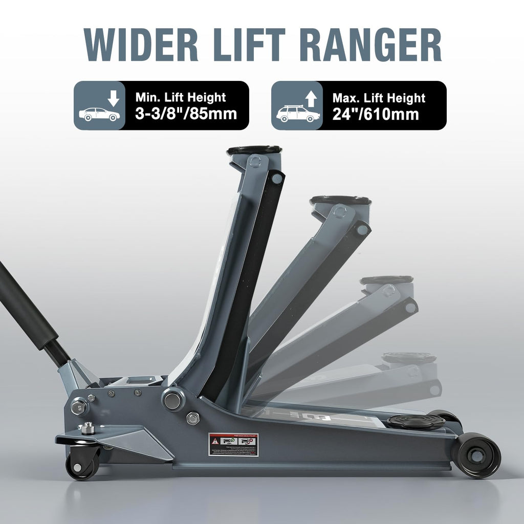 3 Ton Low Profile Hydraulic Floor Jack H53023