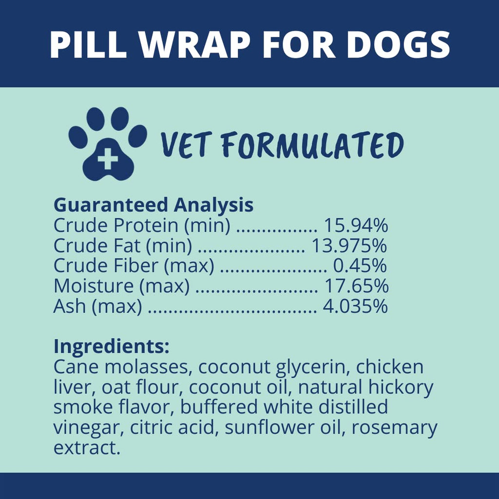 Chicken Flavor Pill Wrap for Dogs 4.94 oz Z69183