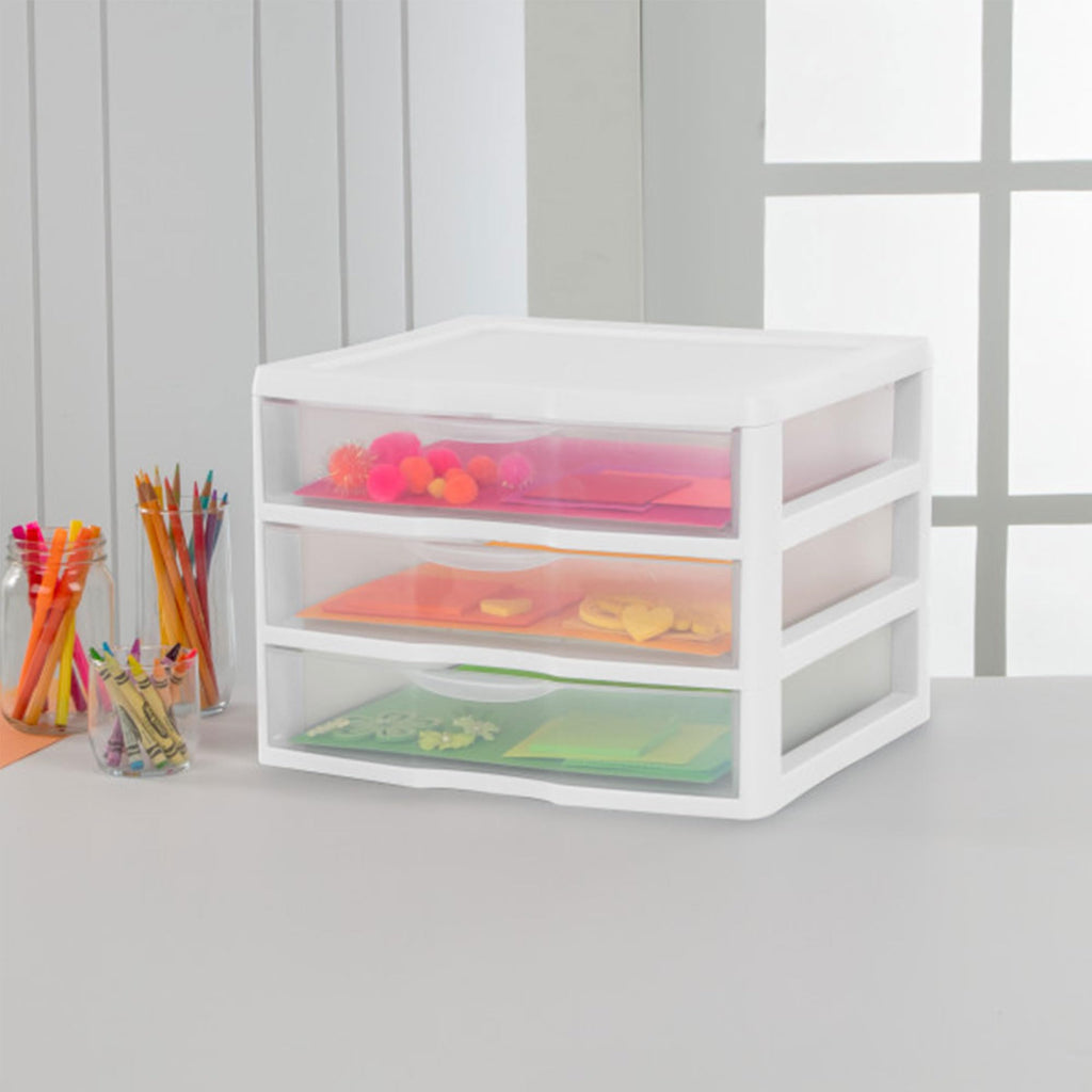 Wide 3-Drawer Storage Unit 3-Pack A762039