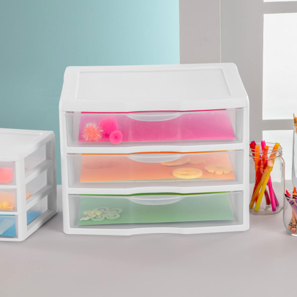 Wide 3-Drawer Storage Unit 3-Pack A762039