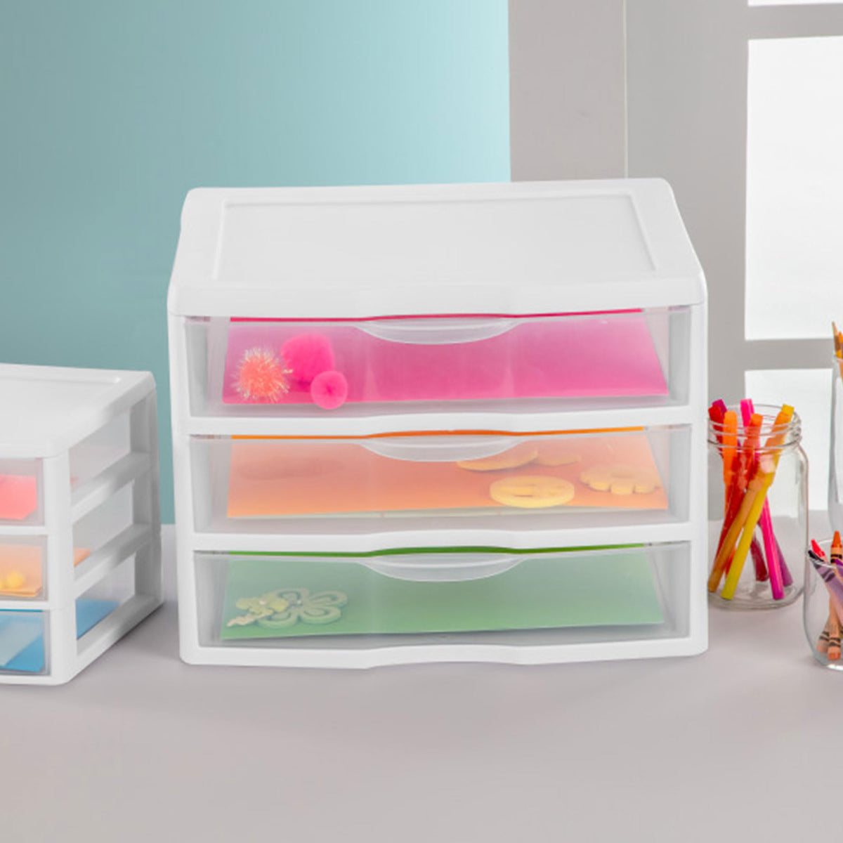 Wide 3-Drawer Storage Unit 3-Pack A762039