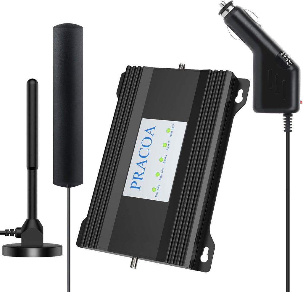 Cell Phone Signal Booster for Car RV SUV 5G 4G LTE M402116