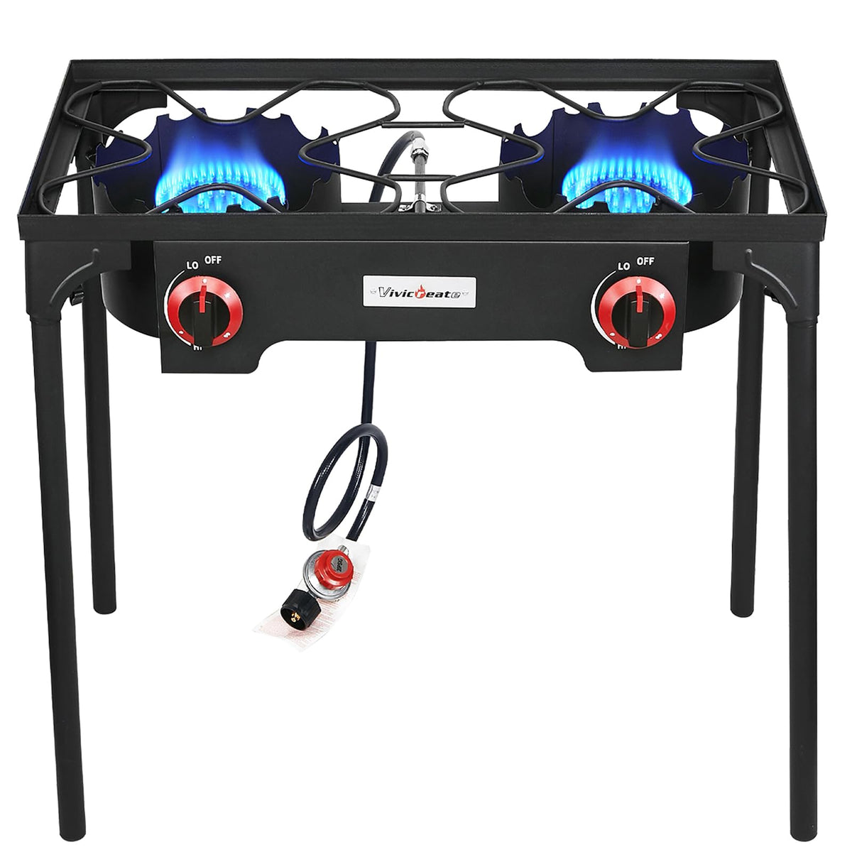 2 Burner Portable Propane Gas Grill E2259