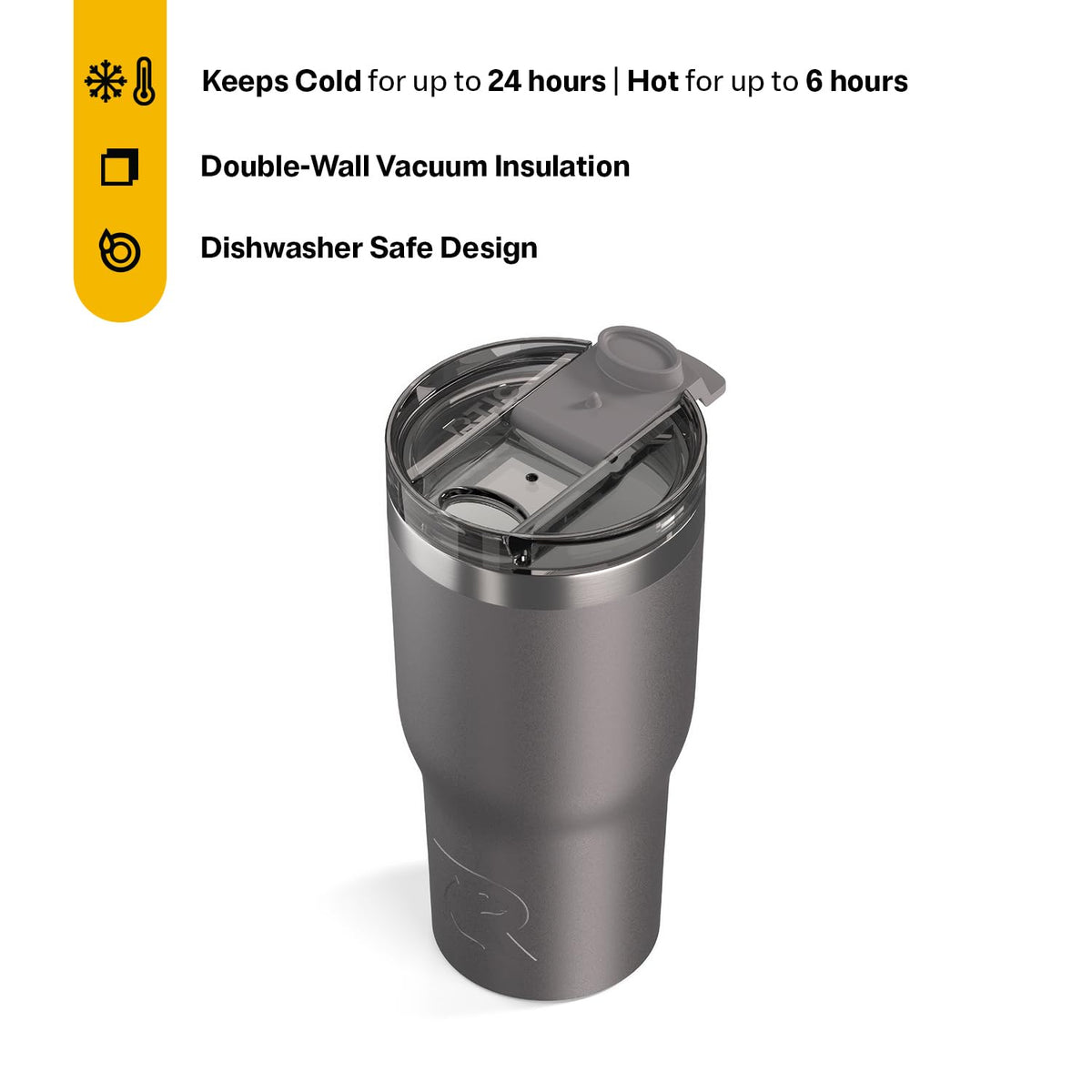 20oz Ceramic Lined Tumbler with Lid X9620
