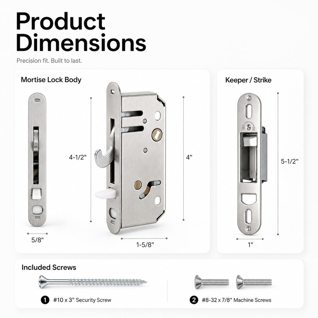 Sliding Door Lock Replacement Kit T654286