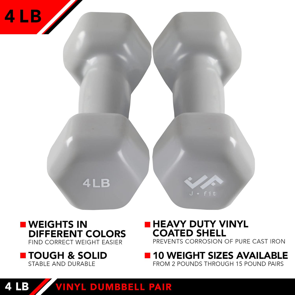 Neoprene & Vinyl Coated Dumbbell Pairs or Sets G573