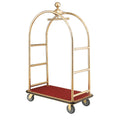 Gold Stainless Steel Bellman Cart H655