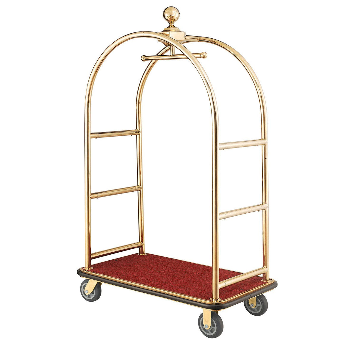 Gold Stainless Steel Bellman Cart H655