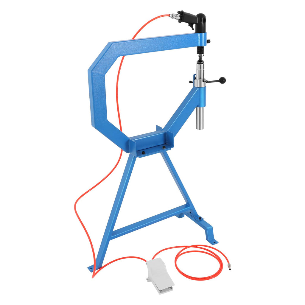 Pneumatic Planishing Hammer with 1" 2" 3" Anvils Dies and Foot Pedal L575