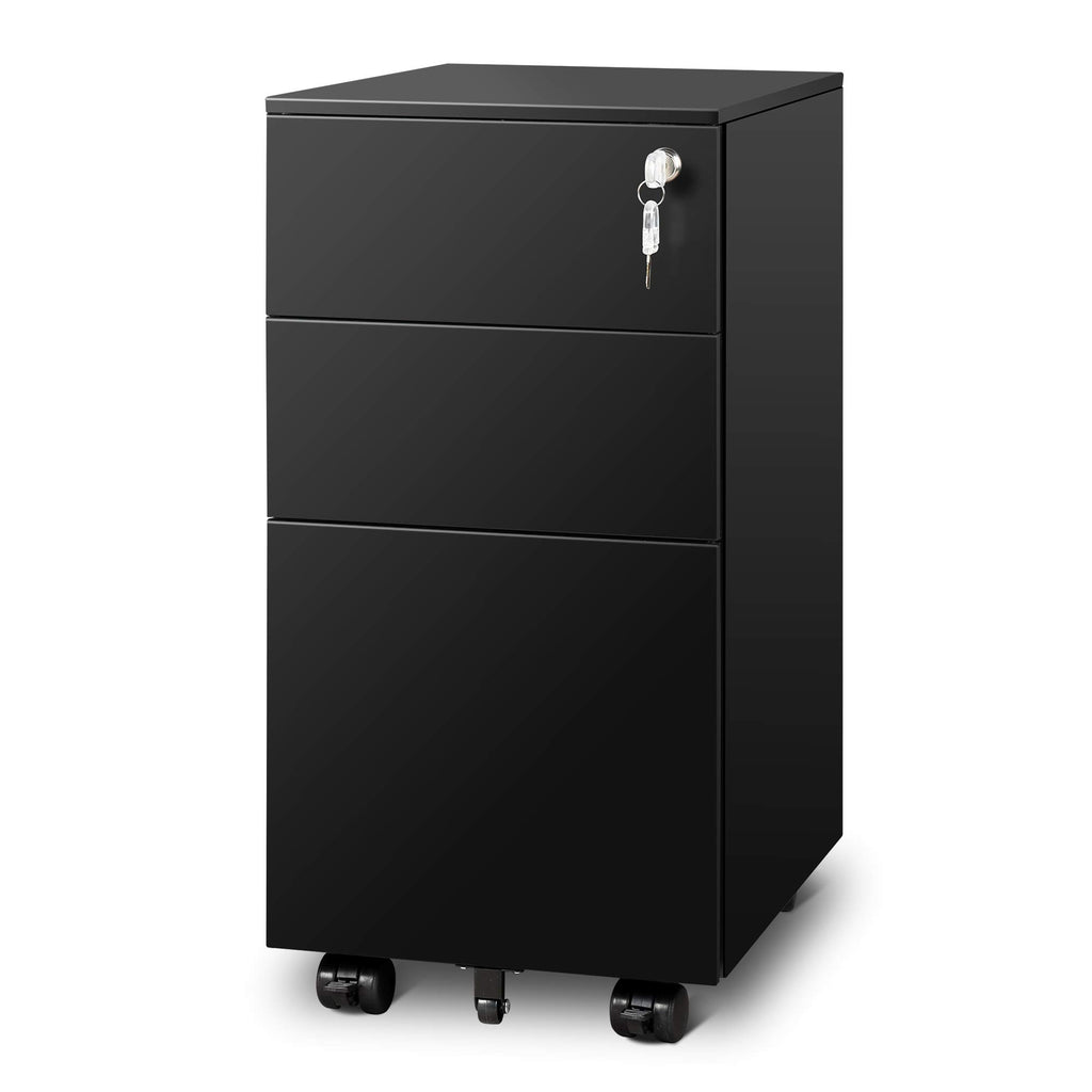 3 Drawer File Cabinet with Lock L488956