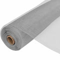 Aluminum Mesh Screen 39.4x196.9 Inch Silver M105974