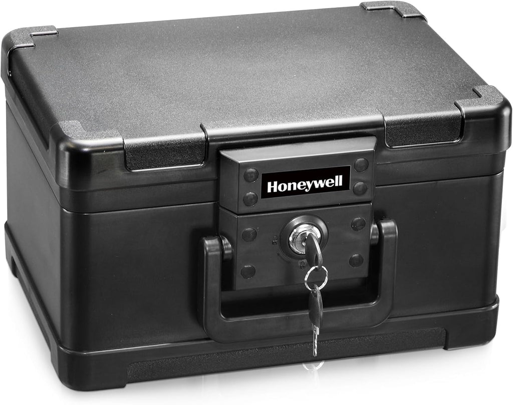 Small Black ABS Plastic Safe with Key Lock R55040