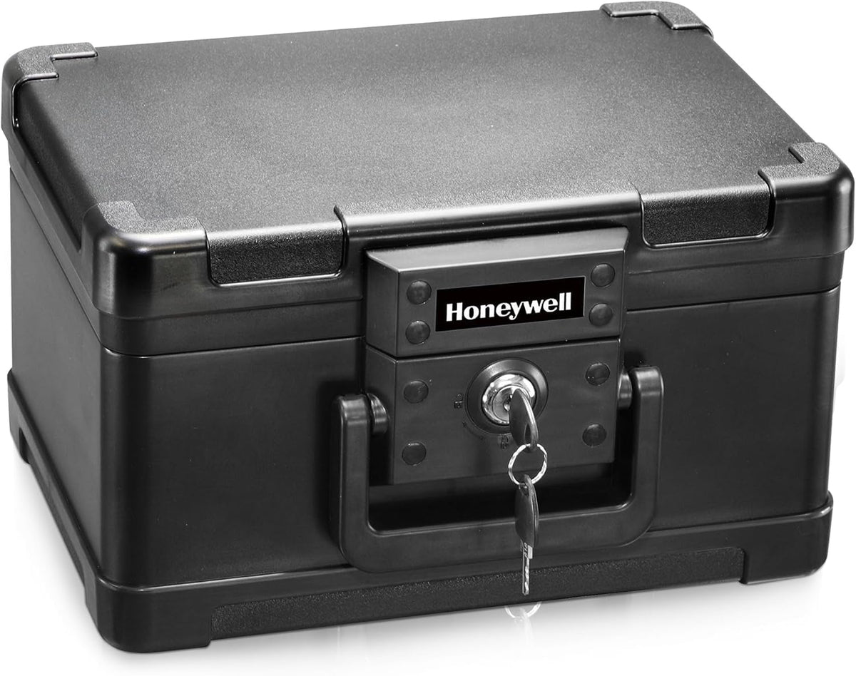 Small Black ABS Plastic Safe with Key Lock R55040