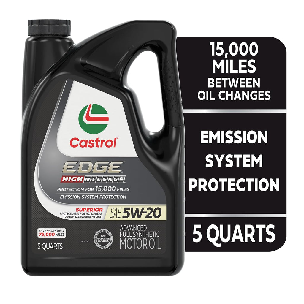 5W-20 Full Synthetic Motor Oil, 5 Quarts H404610