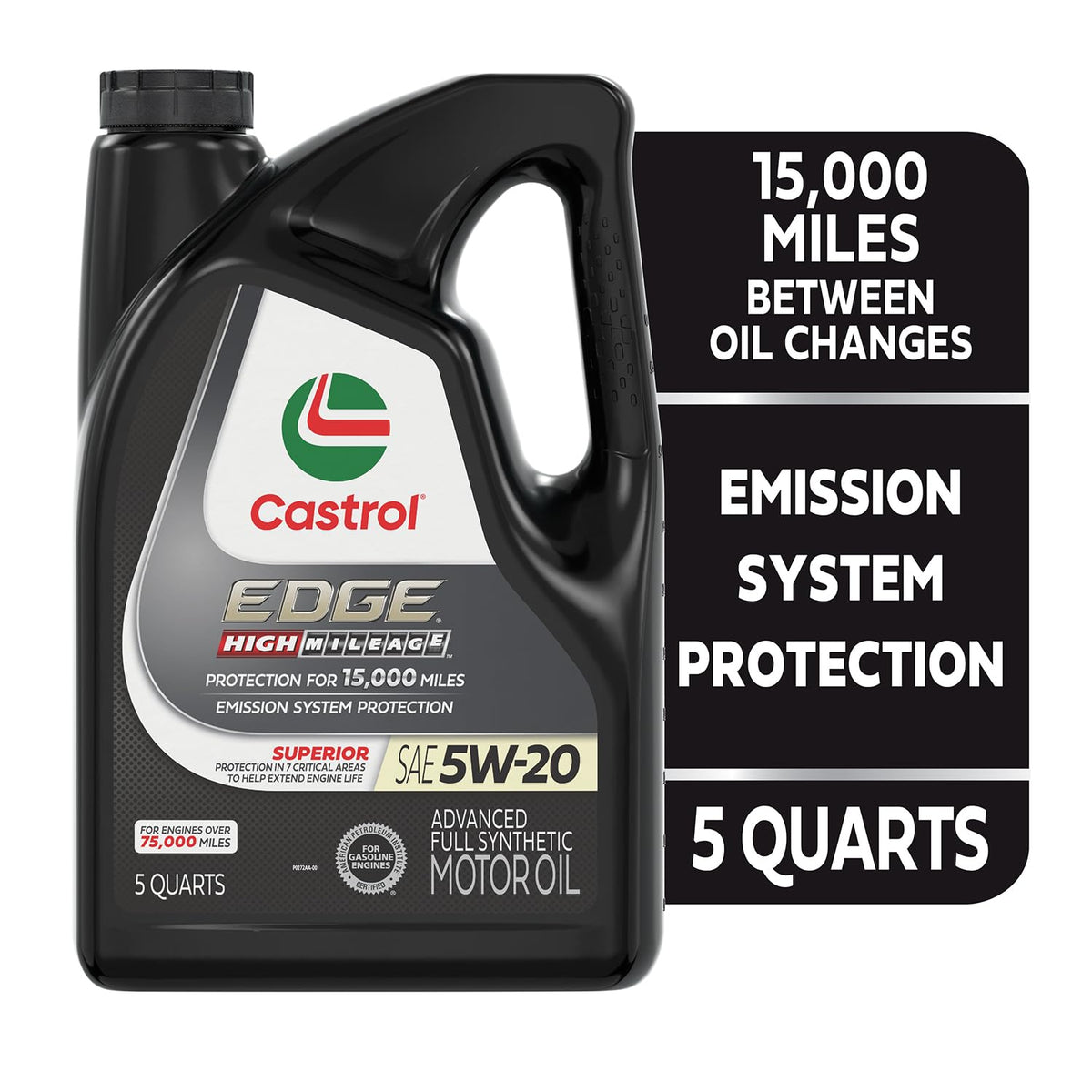 5W-20 Full Synthetic Motor Oil, 5 Quarts H404610