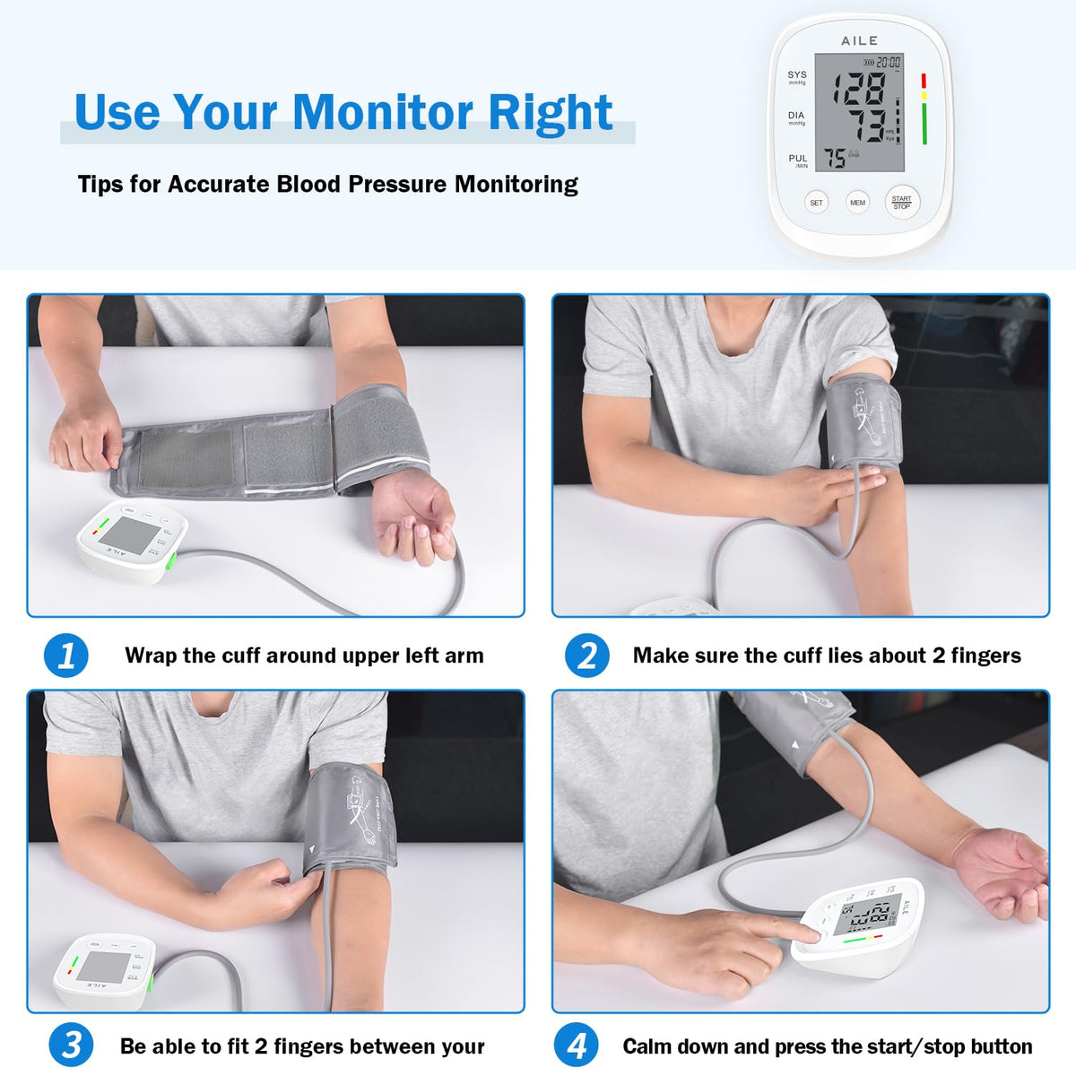 FDA Cleared Blood Pressure Monitor Y27849