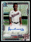 Autographed Mojo Refractor Baseball Trading Card R494585