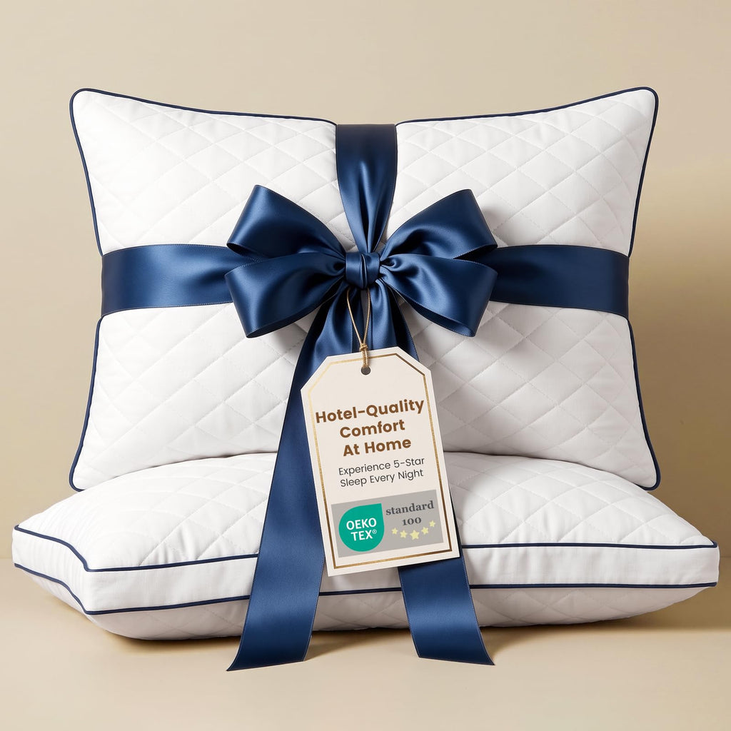 Shredded Memory Foam Pillows King Size Set of 2 X320