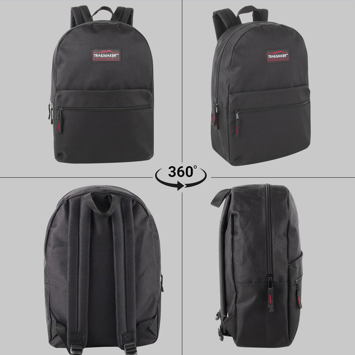17 inch Backpacks with Adjustable Padded Straps S231011