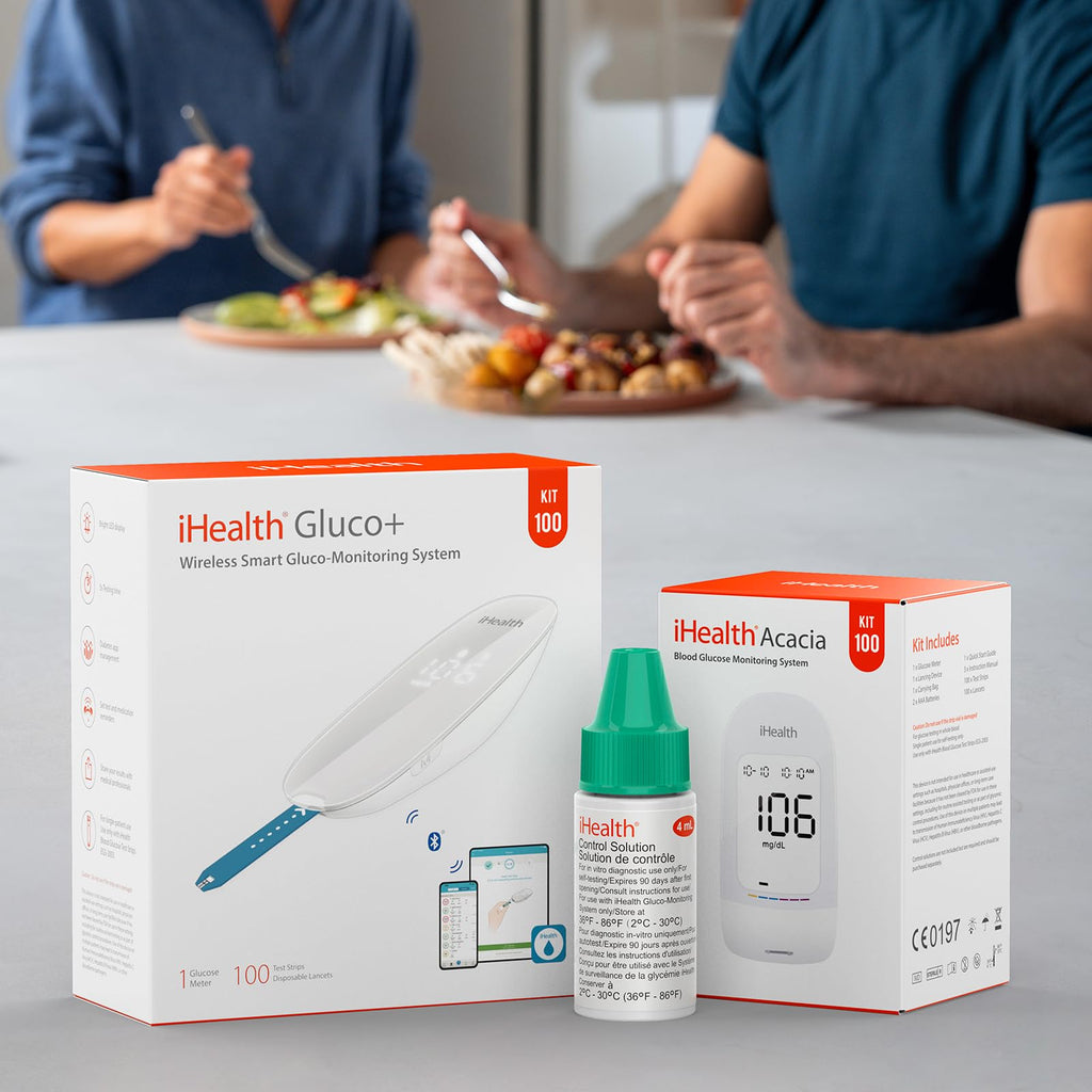 Blood Glucose Test Strips and Control Solution, 50 Count No Coding V11123