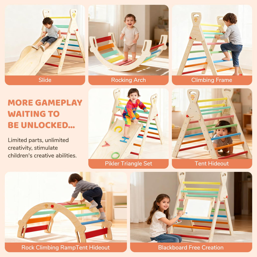 Montessori Toddler Climbing Toys Indoor A84843