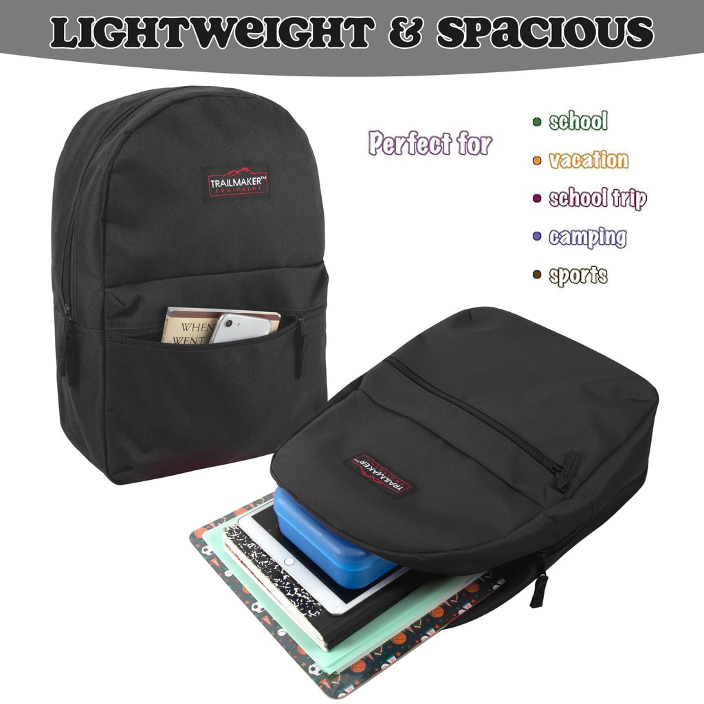 17 inch Backpacks with Adjustable Padded Straps S231011