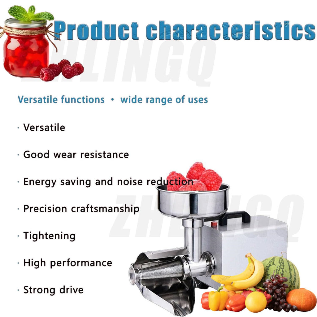 450W Stainless Steel Electric Tomato Strainer K27698