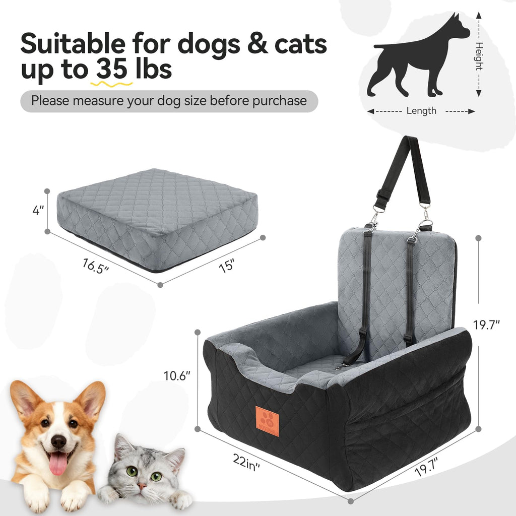 Dog Car Seat Under 35 lbs V19956