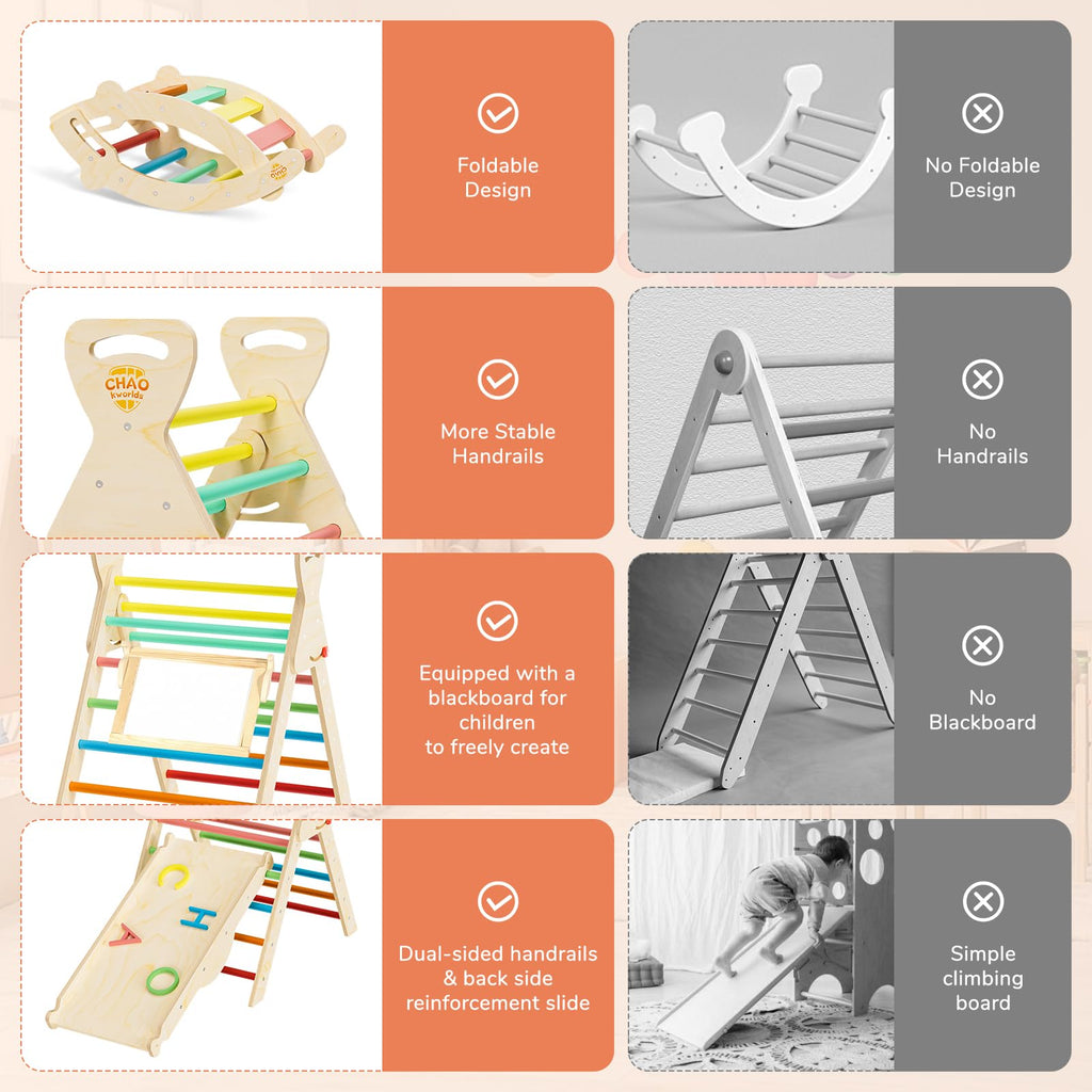 Montessori Toddler Climbing Toys Indoor A84843