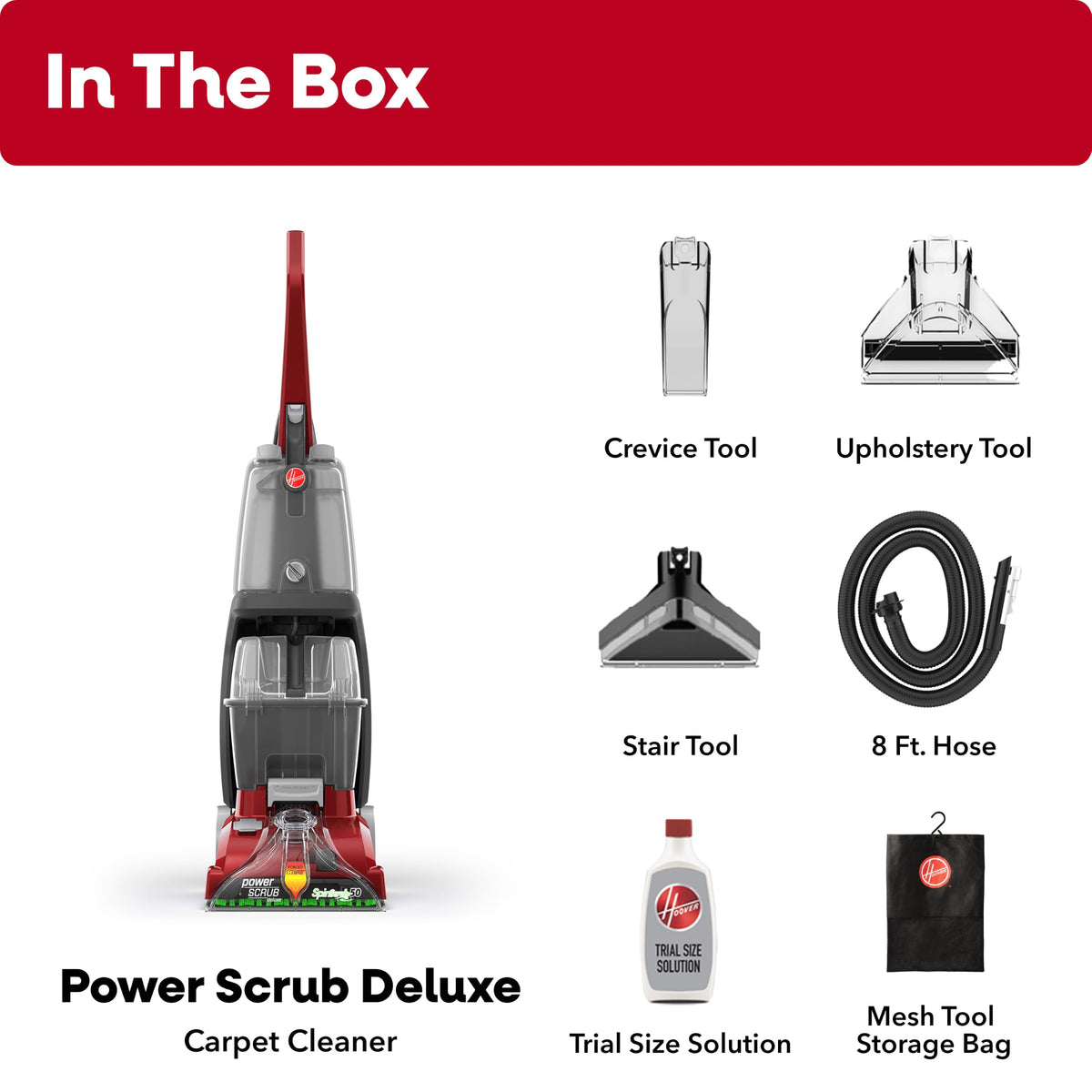 Carpet Cleaner Machine with Pet & Upholstery Tools I404