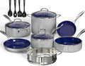 14 Pc Non Stick Ceramic Cookware Set C612515